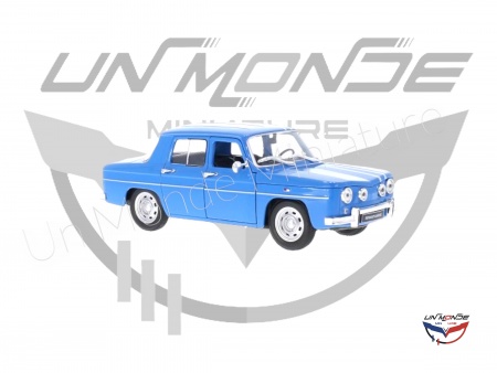 Renault R8 Gordini Light Blue and White