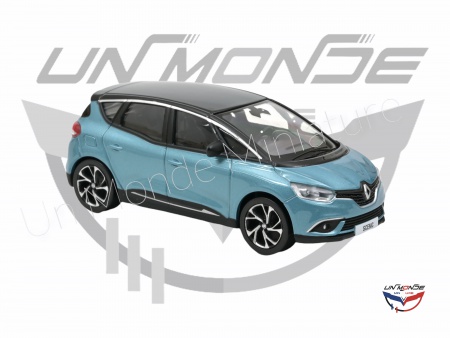 Renault Scénic 2016 Celeste Blue & Black