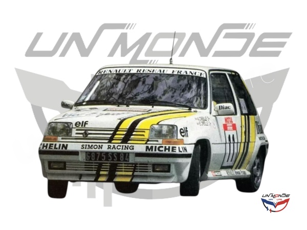 Renault Supercinq GT Turbo 1988 #11 Alain OREILLE