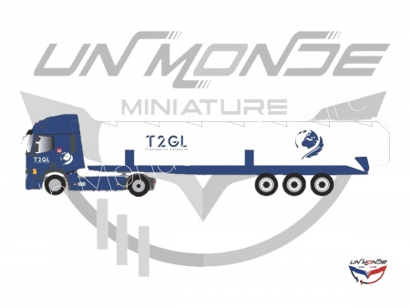 Renault T 2021 Citerne Pulvée T2GL Bleu