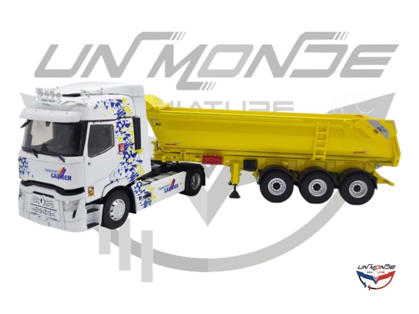 Renault T 480 2021 Benne TPTR Garnier SNTPAM