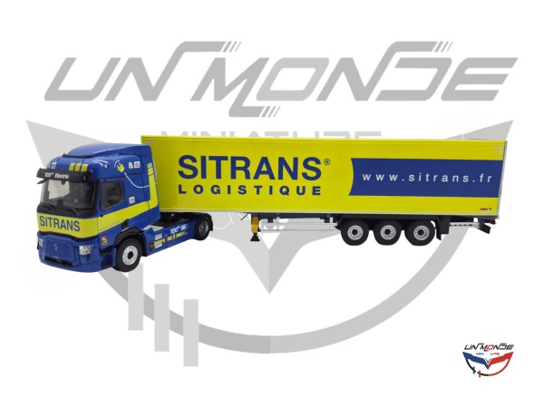 Renault T E-Tech Remorque Fourgon SITRANS LOGISTIQUE