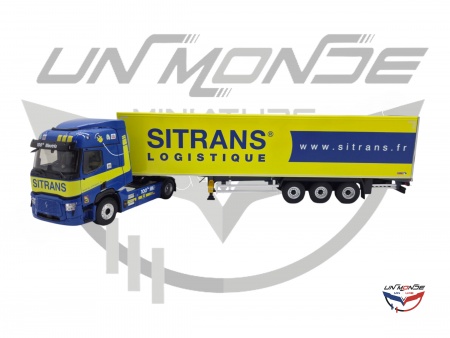 Renault T E-Tech Remorque Fourgon SITRANS LOGISTIQUE