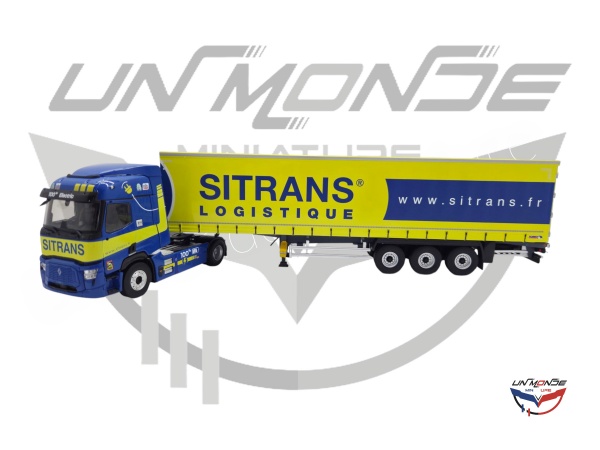 Renault T E-Tech Remorque TAUTLINER SITRANS LOGISTIQUE