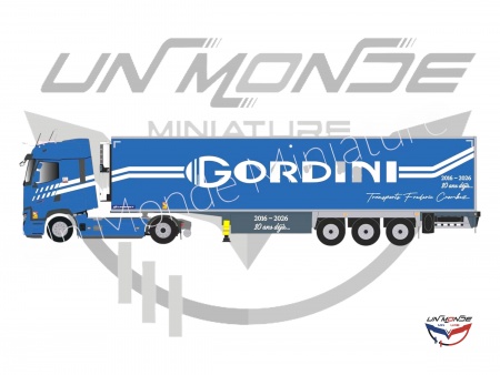 Renault T High 2023 Remorque Lamberet Bleu Gordini CROMBEZ