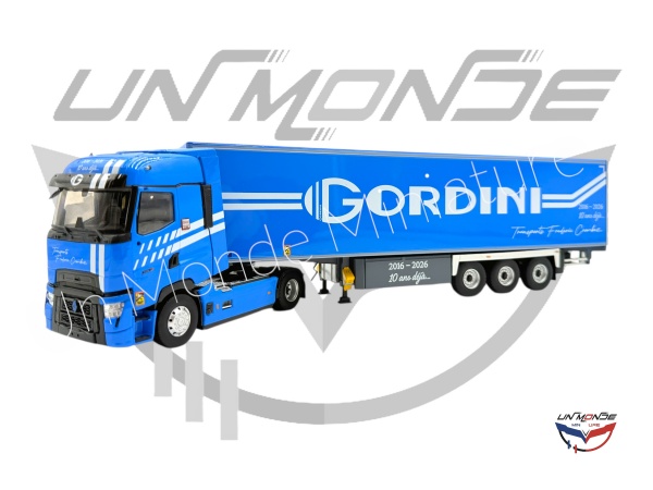 Renault T High 2023 Remorque Lamberet Bleu Gordini CROMBEZ