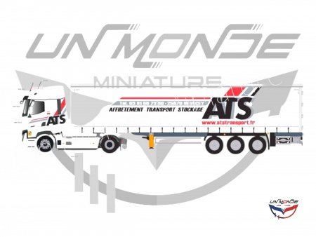 Renault T High 2023 Remorque Tautliner ATS