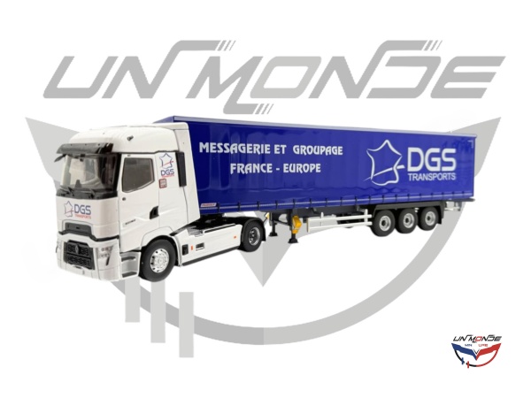 Renault T High 2023 Remorque Tautliner DGS TRANSPORTS