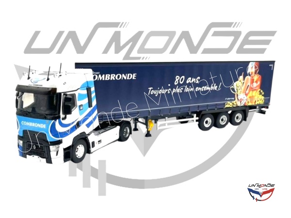 Renault T High 2023 Semi TAUTLINER COMBRONDE MULTIMODAL