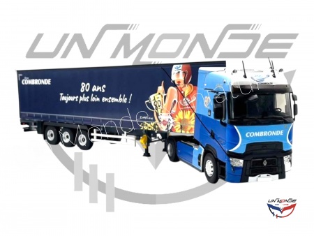 Renault T High 2023 Semi TAUTLINER COMBRONDE MULTIMODAL