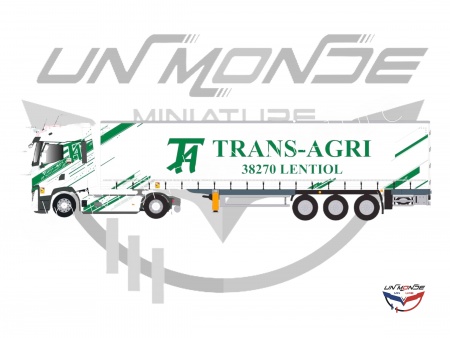 Renault T High 2023 Semi Tautliner TRANS-AGRI