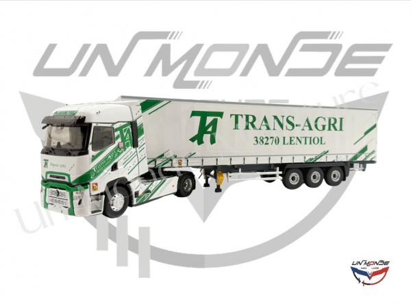 Renault T High 2023 Semi Tautliner TRANS-AGRI