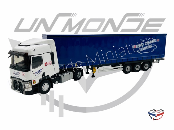 Renault T460 Remorque Tautliner EURO CHANNEL LOGISTICS