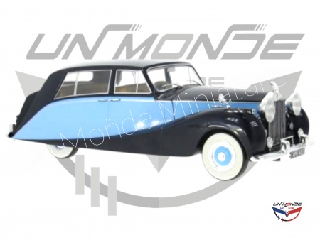 Rolls Royce Silver Wraith Empress by Hooper 1956 Blue and Black