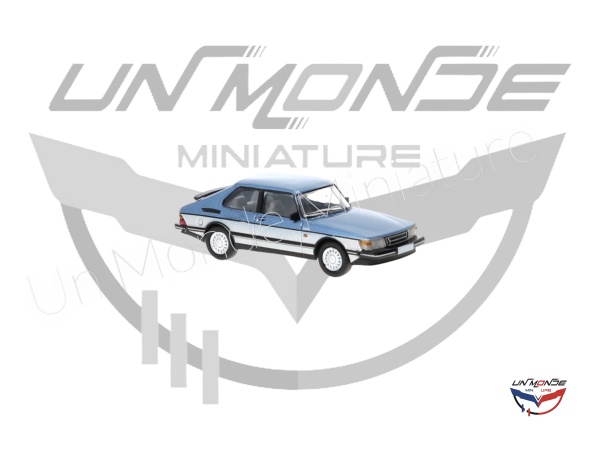 Saab 900 Turbo Blue Decorated