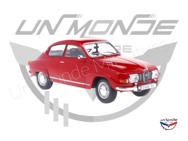 Saab 96 V4 1970 Red