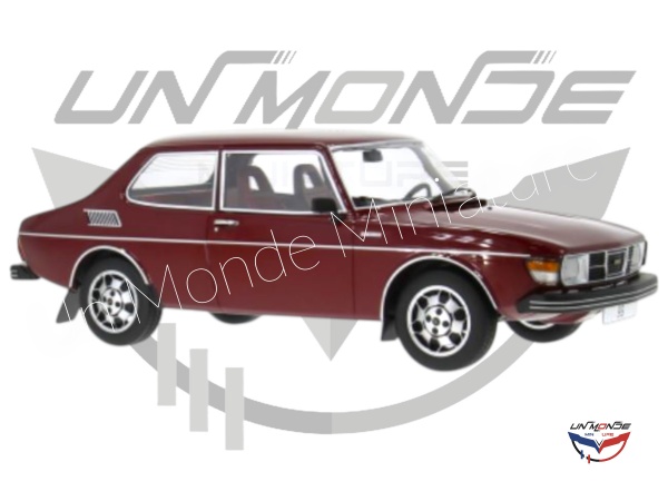 Saab 99 EMS 1977 Dark Red