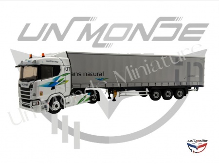 Scania 500 R Semi TAUTLINER TRANSPORTS NATURAL