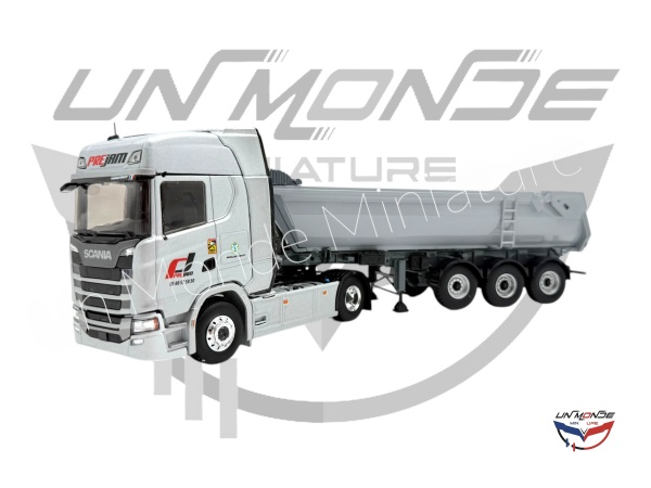 Scania 500 S Benne Fruehauf TRANSPORTS PREJAM