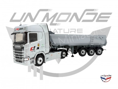 Scania 500 S Benne Fruehauf TRANSPORTS PREJAM