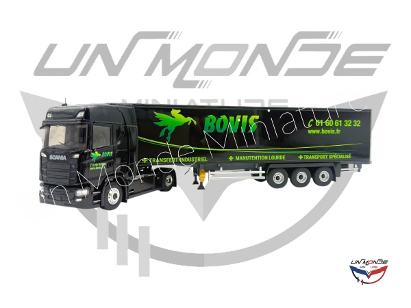 Scania 500 S Remoque Fourgon Bovis V2 Numero