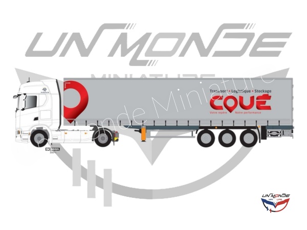 Scania 500 S Remorque CHEREAU COUE