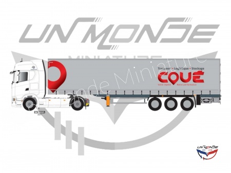 Scania 500 S Remorque CHEREAU COUE