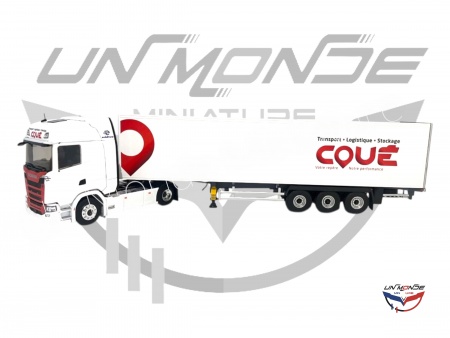 Scania 500 S Remorque Fourgon COUE