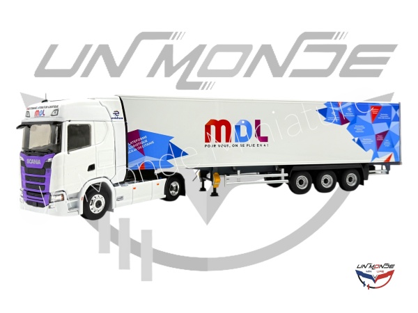 Scania 500 S Remorque Fourgon MDL