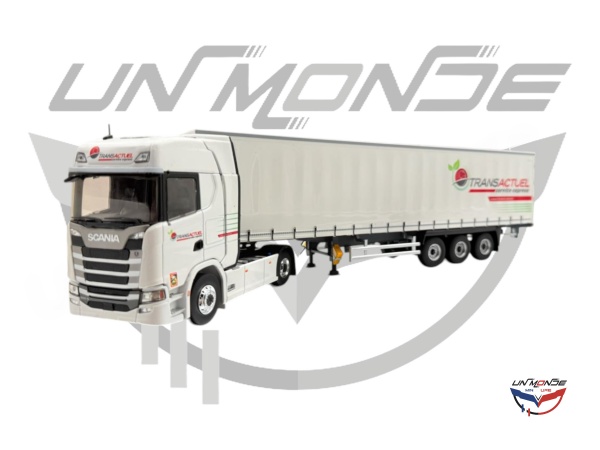 Scania 500 S Remorque Tautliner TRANSACTUEL