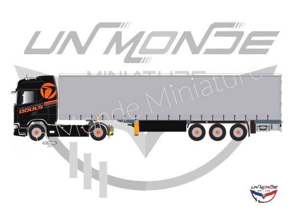 Scania 500 S Semi TAUTLINER DOULS