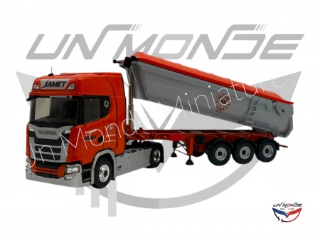Scania 500S Benne Fruehauf TRANSPORTS JAMET