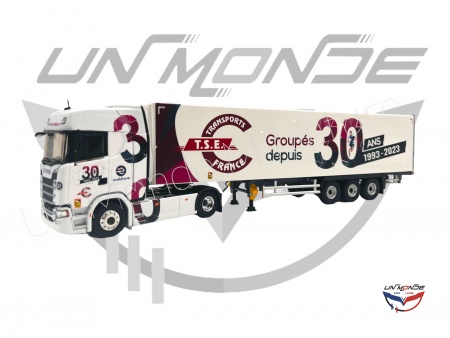 Scania 500S Remorque Fourgon TSE France 30 Ans