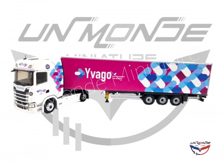 Scania 500S Remorque Fourgon YVAGO