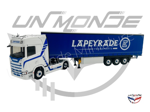 Scania 500S Remorque Tautliner TRANSPORTS LAPEYRADE