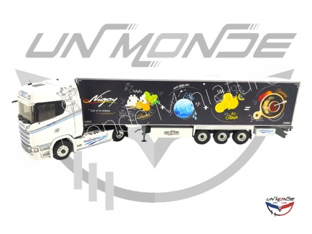 Scania 500S Semi Frigo Chereau TPS Blanc NIGAY L\'Art et la Science