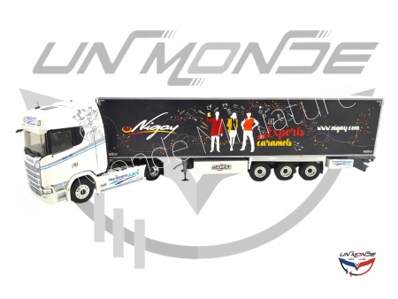 Scania 500S Semi Frigo Chereau TPS Blanc NIGAY Les Experts