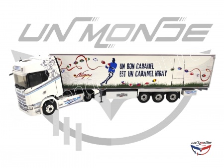 Scania 500S Semi Frigo Chereau TR Blanc Nigay Rugby