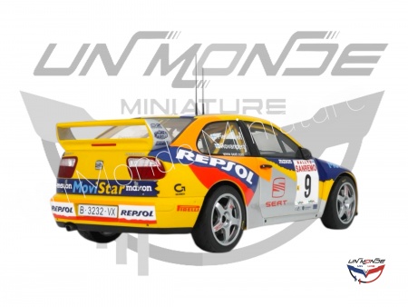Seat Cordoba EVO 2 WRC H.ROVANPERA San Remo 1999 Yellow