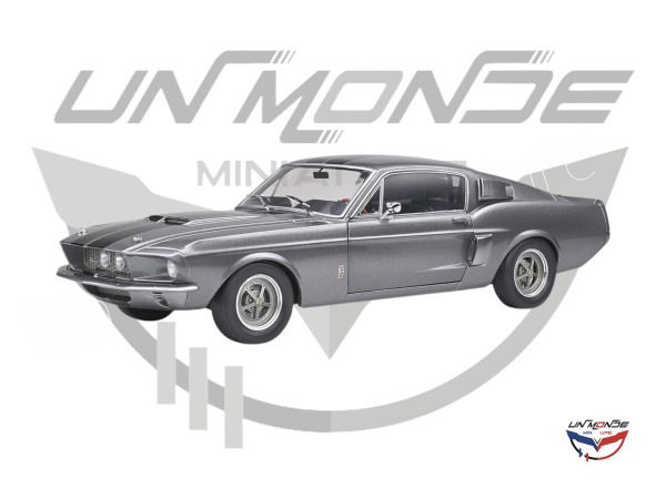 Shelby GT500 1969 Grey and Black Stripes