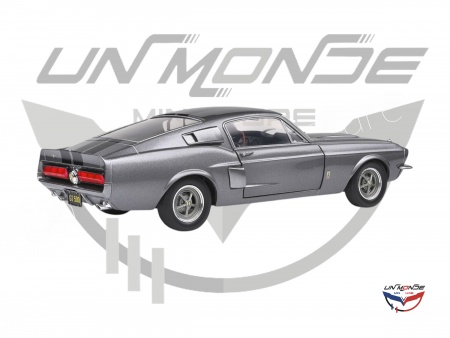 Shelby GT500 1969 Grey and Black Stripes