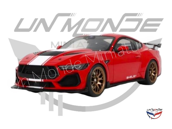 Shelby Mustang Supersnake Race 2025 Red
