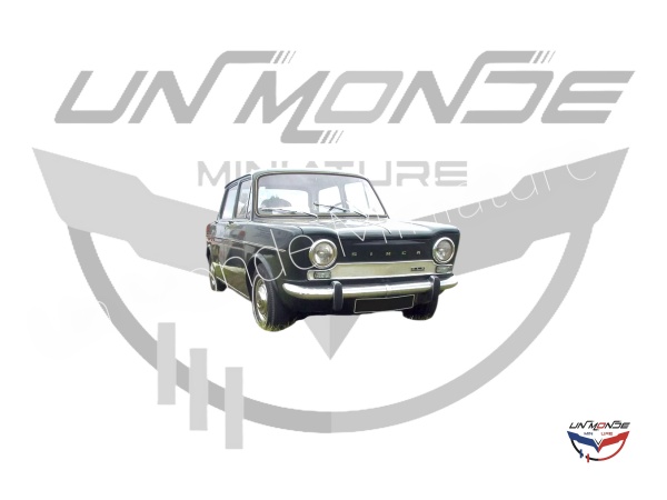 Simca 1000 1968 Vert Borodine