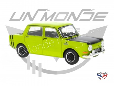 Simca 1000 Rallye 2 Verte & Noir 1970