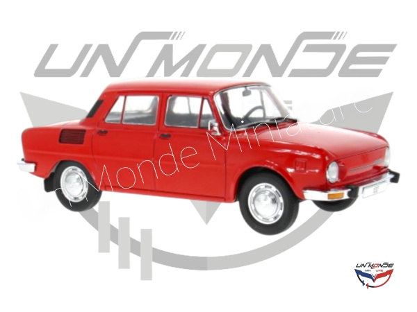 Skoda 100 1969 Red
