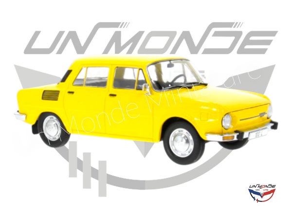 Skoda 100 1969 Yellow