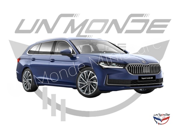 Skoda Superb Combi L&K 130 Edition 2024 Cobalt Blue