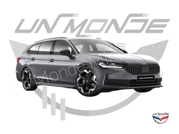 Skoda Superb Combi Sportline Peeble 2024 Silver Metal