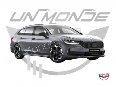 Skoda Superb Combi Sportline Peeble 2024 Silver Metal