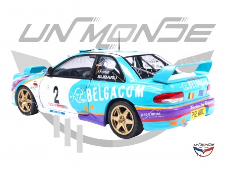 Subaru Impreza S5 WRC99 #2 G.DE MEVIUS-J.M FORTIN 1998 Green